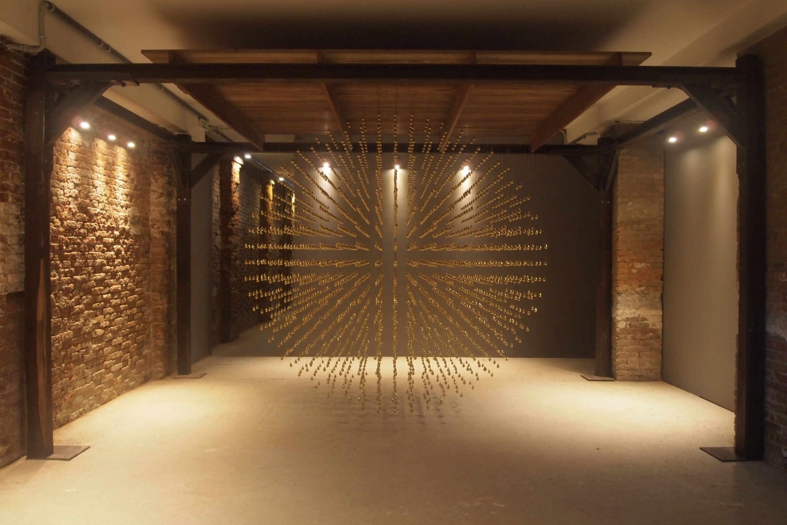 'Golden Teardrop', installation, 2013, Arin Rungjang. Image courtesy of the artist.