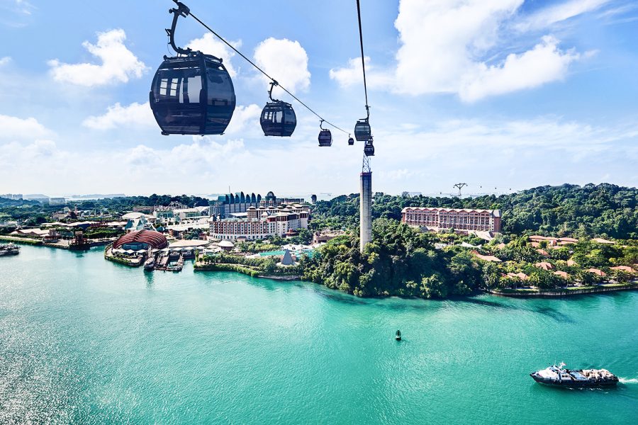Singapore Cable Car, Sentosa