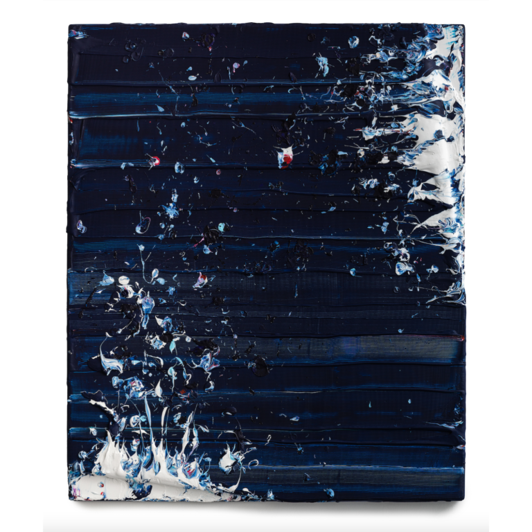 "To me, colours are magical, and have a tremendous effect on one’s mood. In my earlier paintings, I was very much drawn to colours that reflected my mood at the time. In recent years I have kept my palette minimal, so as to minimise distraction in order to allow more important messages I wish to speak, come through in the work."