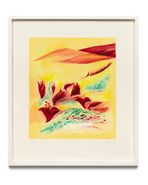 Han Sai Por, Flower Under The Sun #4, 2024. Image courtesy of STPI – Creative Workshop and Gallery.